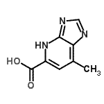 CAS#: 912451-70-8, 7-Methyl-1H-imidazo[4,5-b]pyridine-5-carboxylic acid