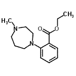 CAS#: 912569-58-5, Ethyl 2-(4-methyl-1,4-diazepan-1-yl)benzoate