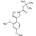 CAS#: 912762-70-0, 2-Methyl-2-propanyl [(2Z)-2-(2,4-dimethoxyphenyl)-2-(hydroxyimino)ethyl]carbamate