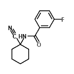 CAS#: 912770-84-4, N-(1-Cyanocyclohexyl)-3-fluorobenzamide
