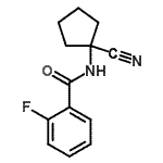 CAS#: 912771-07-4, N-(1-Cyanocyclopentyl)-2-fluorobenzamide