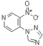 CAS#: 912773-00-3, 3-Nitro-4-(1H-1,2,4-triazol-1-yl)pyridine