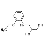 CAS#: 91340-79-3, 3-[(2-Ethoxyphenyl)amino]-1,2-propanediol