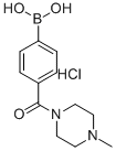 CAS#: 913835-43-5, B-[4-[(4-Methyl-1-Piperazinyl)Carbonyl]Phenyl]-Boronic Acid Hydrochloride (1:1)