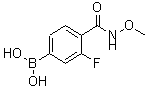 CAS 登录号：913835-58-2， [3-氟-4-(甲氧基氨基甲酰)苯基]硼酸