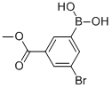 CAS#: 913835-87-7, 3-Borono-5-Bromo-Benzoic Acid 1-Methyl Ester