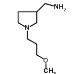 CAS 登录号：914202-87-2， 1-[1-(3-甲氧基丙基)-3-吡咯烷基]甲胺
