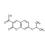 CAS#: 914203-21-7, 7-Isopropoxy-2-oxo-2H-chromene-3-carboxylic acid