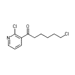 CAS#: 914203-37-5, 6-Chloro-1-(2-chloro-3-pyridinyl)-1-hexanone
