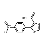 CAS#: 914220-30-7, 5-(4-Nitrophenyl)-1,3-oxazole-4-carboxylic acid