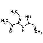 CAS#: 914225-01-7, 1-(5-Methyl-2-vinyl-2,3-dihydro-1H-imidazol-4-yl)ethanone