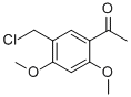 CAS 登录号：91427-44-0， 1-(5-氯甲基-2,4-二甲氧基苯基)乙酮