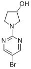 CAS 登录号：914347-70-9， 1-(5-溴-2-嘧啶基)-3-吡咯烷醇