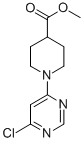 CAS#: 914347-88-9, 1-(6-Chloro-4-Pyrimidinyl)-4-Piperidinecarboxylic Acid Methyl Ester