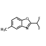 CAS#: 91437-10-4, 2-(Difluoromethyl)-5-methyl-1,3-benzoxazole