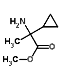 CAS#: 91456-37-0, Methyl 2-amino-2-cyclopropylpropanoate
