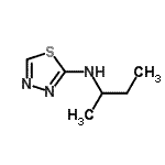 CAS#: 91461-79-9, N-sec-Butyl-1,3,4-thiadiazol-2-amine