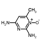 CAS 登录号：91481-99-1， 6-甲基-2,4-嘧啶二胺1-氧化物