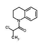 CAS#: 91494-43-8, 2-Chloro-1-(3,4-dihydro-1(2H)-quinolinyl)-1-propanone