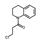 CAS#: 91494-44-9, 3-Chloro-1-(3,4-dihydro-1(2H)-quinolinyl)-1-propanone