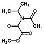 CAS 登录号：915031-44-6， 甲基[乙酰基(异丙基)氨基](氧代)乙酸酯