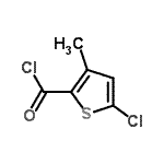 CAS#: 91505-30-5, 5-Chloro-3-methyl-2-thiophenecarbonyl chloride