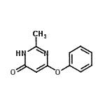 CAS 登录号：91520-66-0， 2-甲基-6-苯氧基-4(1H)-嘧啶酮