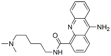 CAS 登录号：91549-80-3， 9-氨基-N-(5-(二甲基氨基)戊基)-4-吖啶甲酰胺