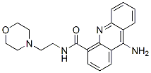 CAS 登录号：91549-84-7， 9-氨基-N-(2-(4-吗啉基)乙基)-4-吖啶甲酰胺