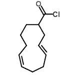 CAS 登录号：91561-68-1， (3E,7Z)-3,7-环十一碳二烯-1-甲酰氯