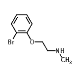 CAS#: 915920-44-4, 2-(2-Bromophenoxy)-N-methylethanamine