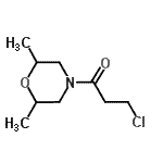 CAS#: 915920-51-3, 3-Chloro-1-(2,6-dimethyl-4-morpholinyl)-1-propanone