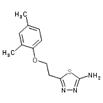 CAS#: 915920-94-4, 5-[2-(2,4-Dimethylphenoxy)ethyl]-1,3,4-thiadiazol-2-amine
