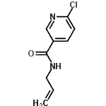 CAS 登录号：915921-01-6， N-烯丙基-6-氯烟酰胺