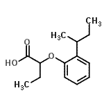 CAS#: 915921-89-0, 2-(2-sec-Butylphenoxy)butanoic acid
