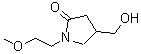 CAS#: 915922-31-5, 4-(Hydroxymethyl)-1-(2-methoxyethyl)-2-pyrrolidinone