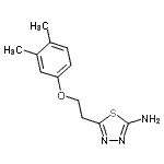 CAS#: 915922-59-7, 5-[2-(3,4-Dimethylphenoxy)ethyl]-1,3,4-thiadiazol-2-amine