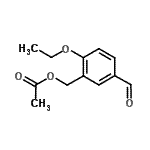 CAS#: 915923-52-3, 2-Ethoxy-5-formylbenzyl acetate