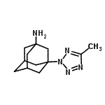 CAS 登录号：915923-76-1， 3-(5-甲基-2H-四唑-2-基)-1-金刚烷胺