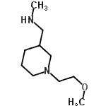 CAS#: 915923-94-3, 1-[1-(2-Methoxyethyl)-3-piperidinyl]-N-methylmethanamine