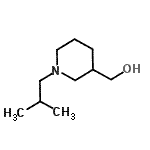 CAS#: 915924-08-2, (1-Isobutyl-3-piperidinyl)methanol
