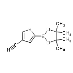 CAS#: 916454-59-6, 5-(4,4,5,5-Tetramethyl-1,3,2-dioxaborolan-2-yl)-3-thiophenecarbonitrile