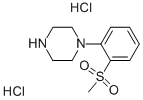 CAS 登录号：916488-42-1， 1-[2-(甲基磺酰基)苯基]-哌嗪盐酸盐(1:2)