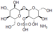 CAS 登录号:91667-49-1, 海藻糖 2-硫酸酯铵盐
