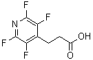 CAS#: 916792-08-0, 3-(2,3,5,6-Tetrafluoro-4-pyridinyl)propanoic acid
