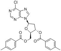 CAS#: 91713-46-1, 6-Chloro-9-[2-Deoxy-3,5-Bis-O-(4-Methylbenzoyl)-B-D-Erythro-Pentofuranosyl]-9H-Purine