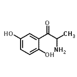 CAS#: 917500-13-1, 2-Amino-1-(2,5-dihydroxyphenyl)-1-propanone