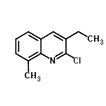 CAS#: 917750-56-2, 2-Chloro-3-ethyl-8-methylquinoline
