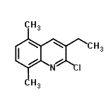 CAS#: 917750-57-3, 2-Chloro-3-ethyl-5,8-dimethylquinoline