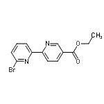 CAS 登录号：917836-91-0， 乙基6'-溴-2,2'-联吡啶-5-羧酸酯
